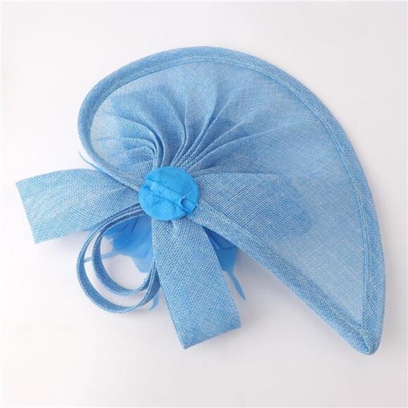 Women Fascinator Hats Tea Party Hat Vintage Pillbox Hat Headband - Picture 4 of 8